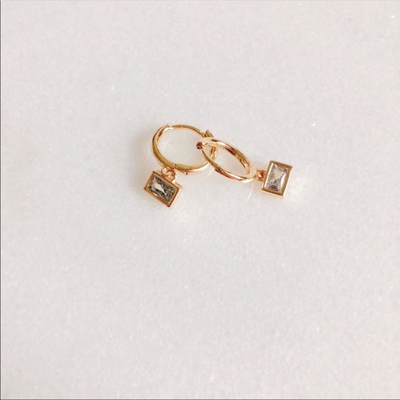 S925 silver hoop earrings - Picture 2 of 6